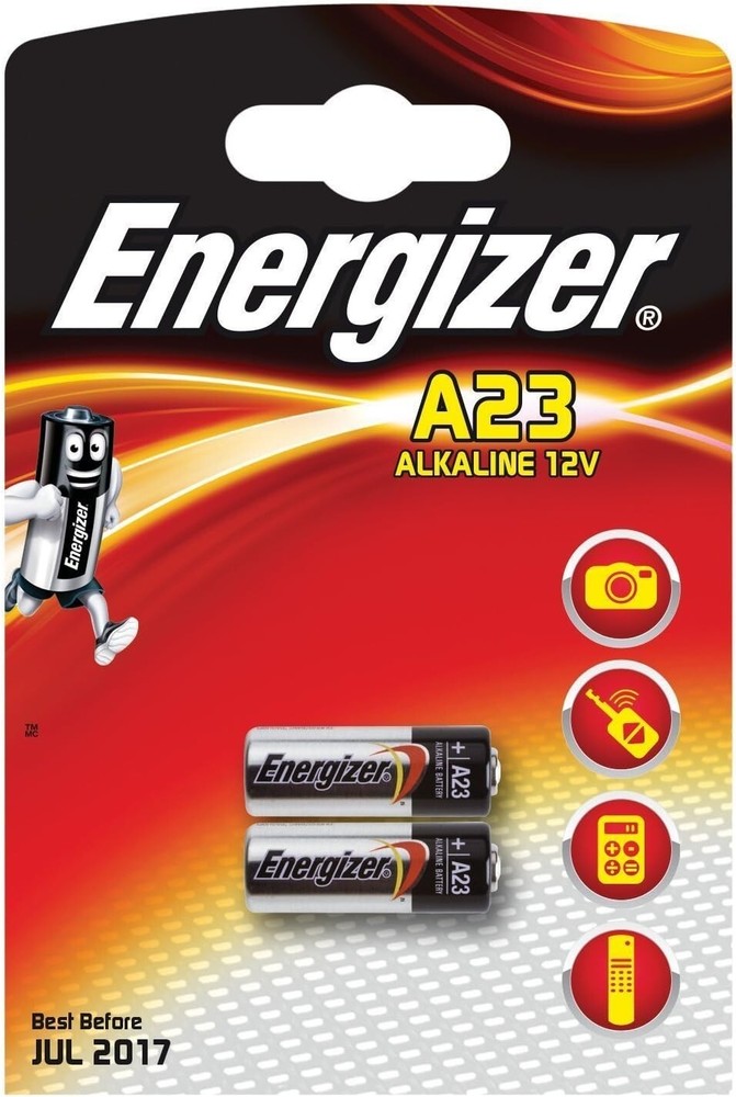 Alkaline Batteries A23 (2 Battery Count) - Packaging May Vary