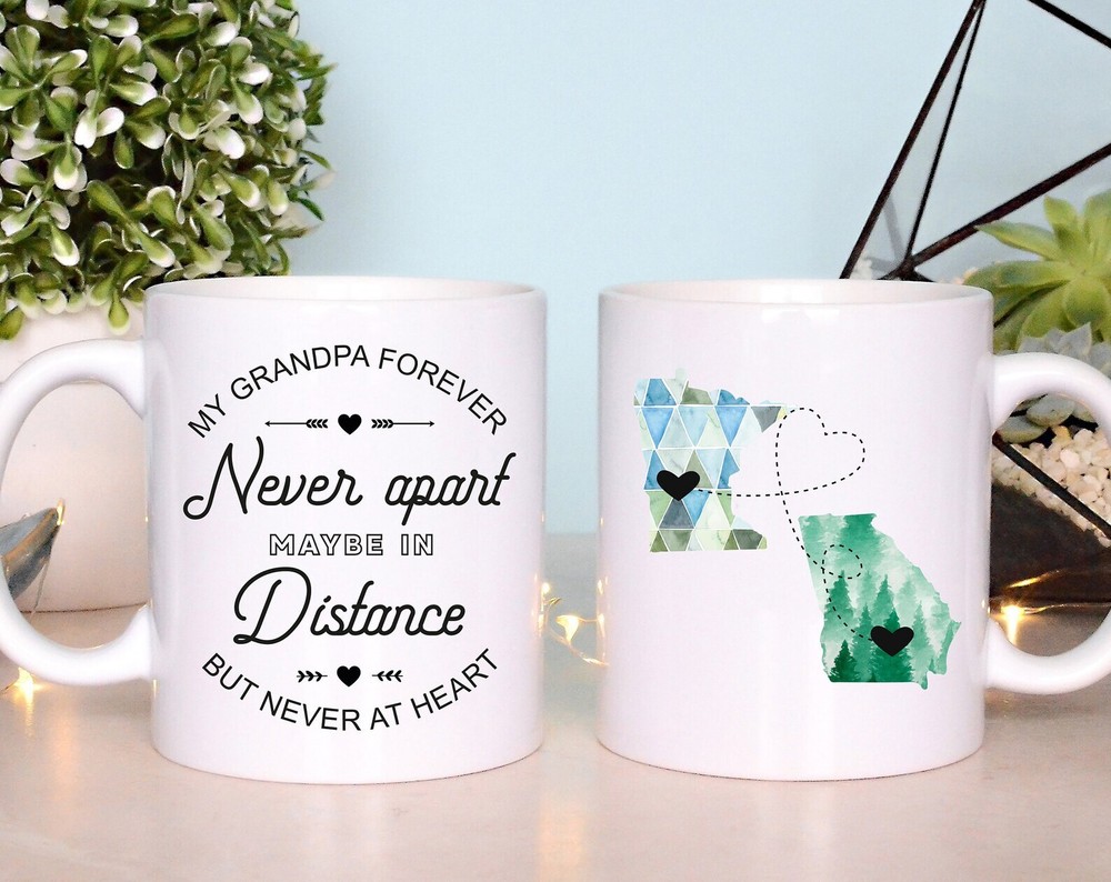 Personalized Grandpa Mug Long Distance Grandfather Mug Fathers Day Mug Favorite