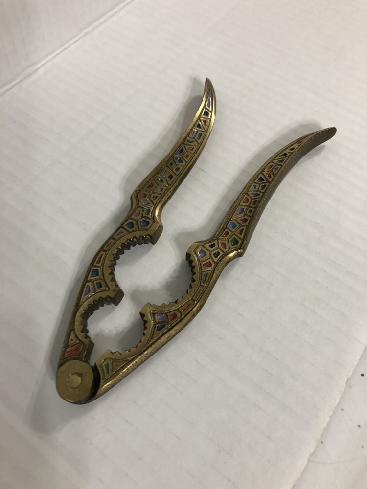 A NUT CRACKER BRASS MADE IN ISRAEL ( # LIBERTY 107)