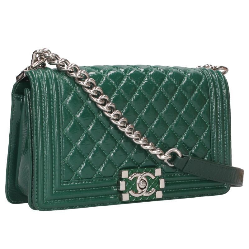 Chanel Boy Chanel 25 Calfskin Chain Shoulder Bag  518215
