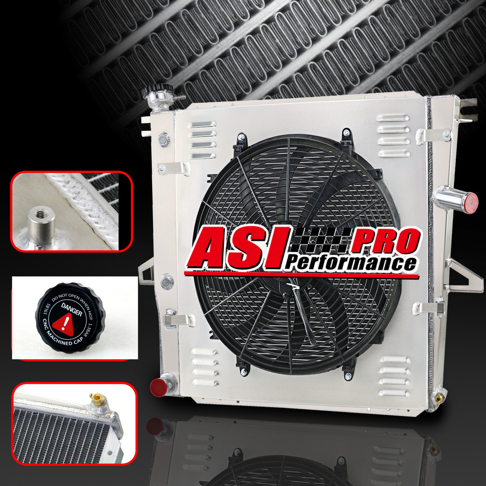 1998-2011 Ford Explorer Ranger Mazda B3000 B4000 3-Row Radiator Shroud Fan