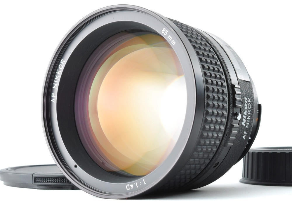 Nikon AF Nikkor 85mm f1.4 IF Fast Portrait Lens CLA'd Tested Classic