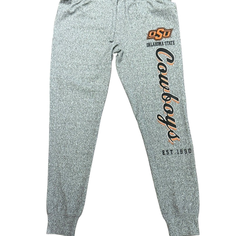 OSU Oklahoma State University Womens Medium Jogger Pajama Pants