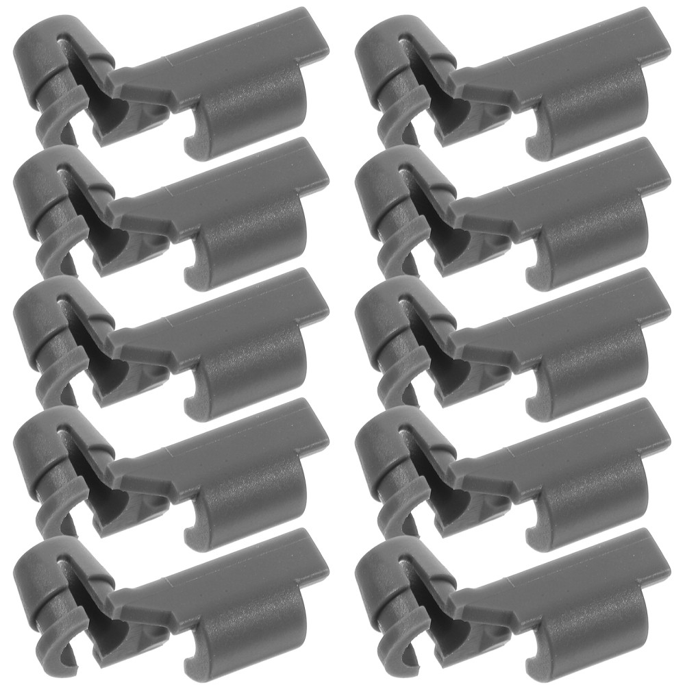 10-Piece Door Lock Lever Repair Kit with Handle Clip & Latch Rod Retainer