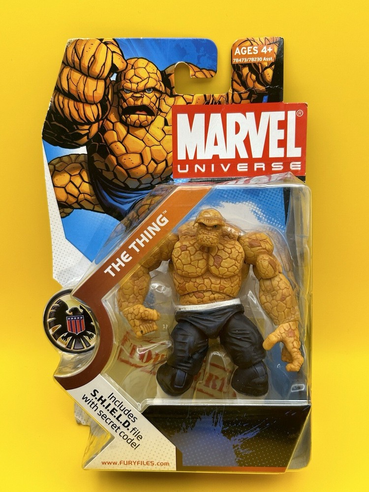 Marvel Universe 3.75 Inch The Thing  Figure #19 Hasbro Fantastic Four