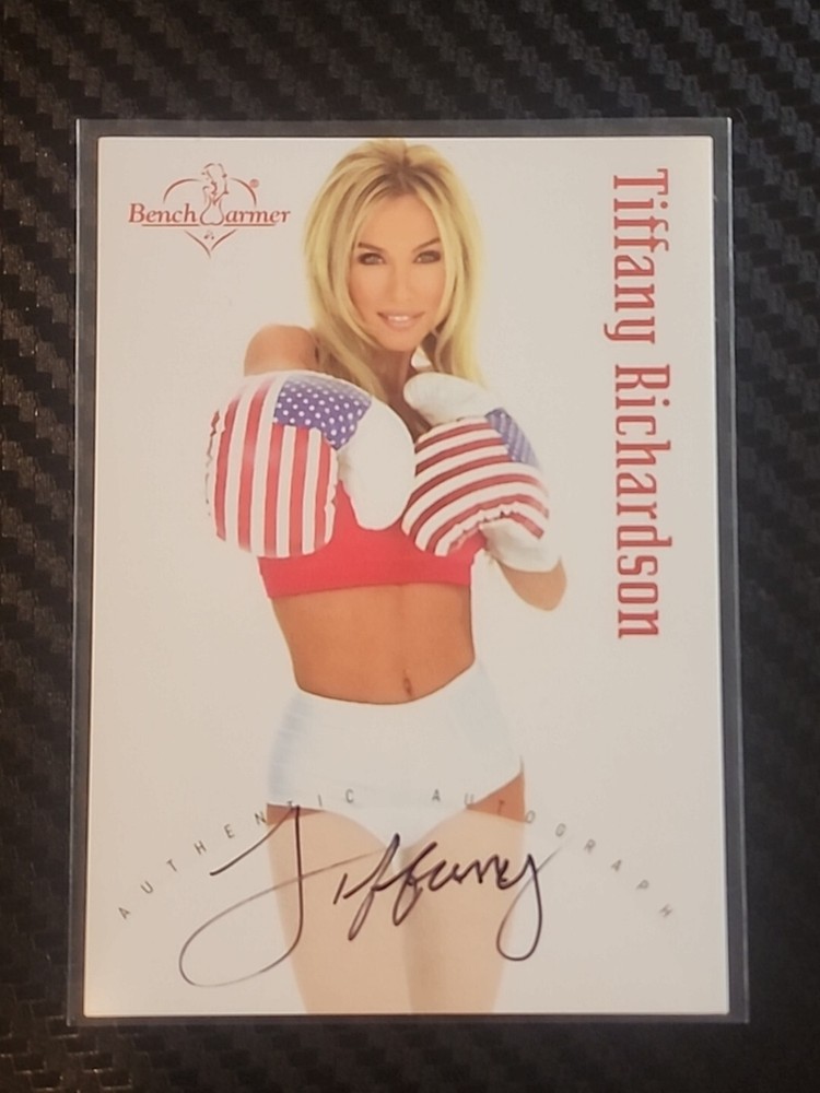 Tiffany Richardson, 2002 Benchwarmer Autographed Card