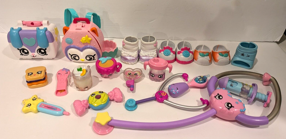 Shopkins Shoppies Doll Accessories Collectible Assortment  backpacks shoes etc