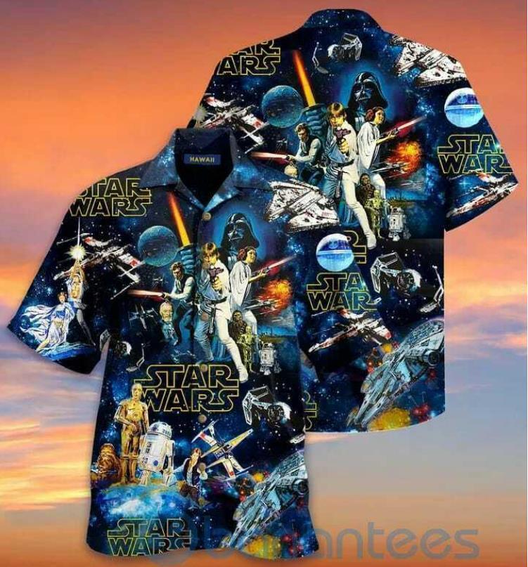 art Star Wars Hawaiian Shirtbest GIFT aloha summer Dad gift