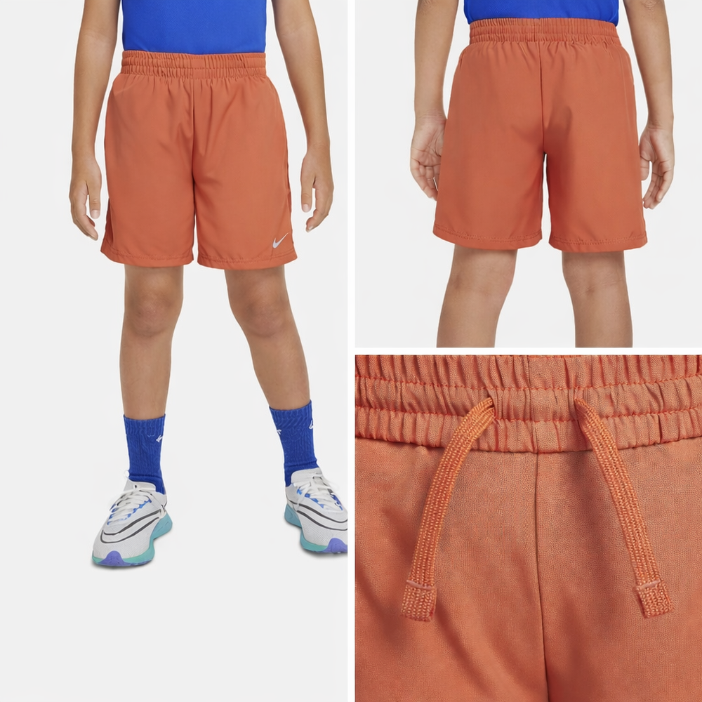 Nike Multi Big Kids' (Boys') Dri-FIT Training Shorts (Vintage Coral) LARGE