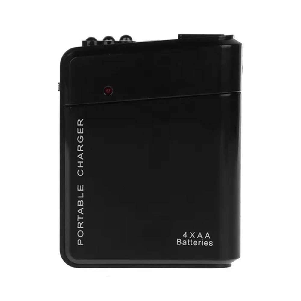 Phone Charger Emergency Universal Emergency USB 4 AA Battery Power Portable ν [о