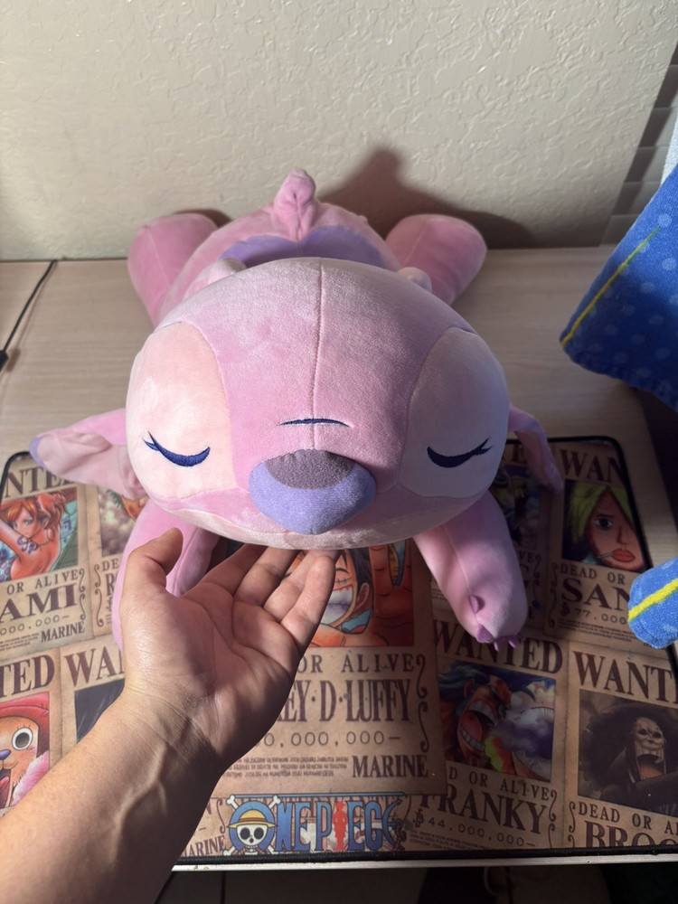 Disney Angel Lilo & Stitch Cuddleez 22” Large Stuffed Plush Sleeping Pillow