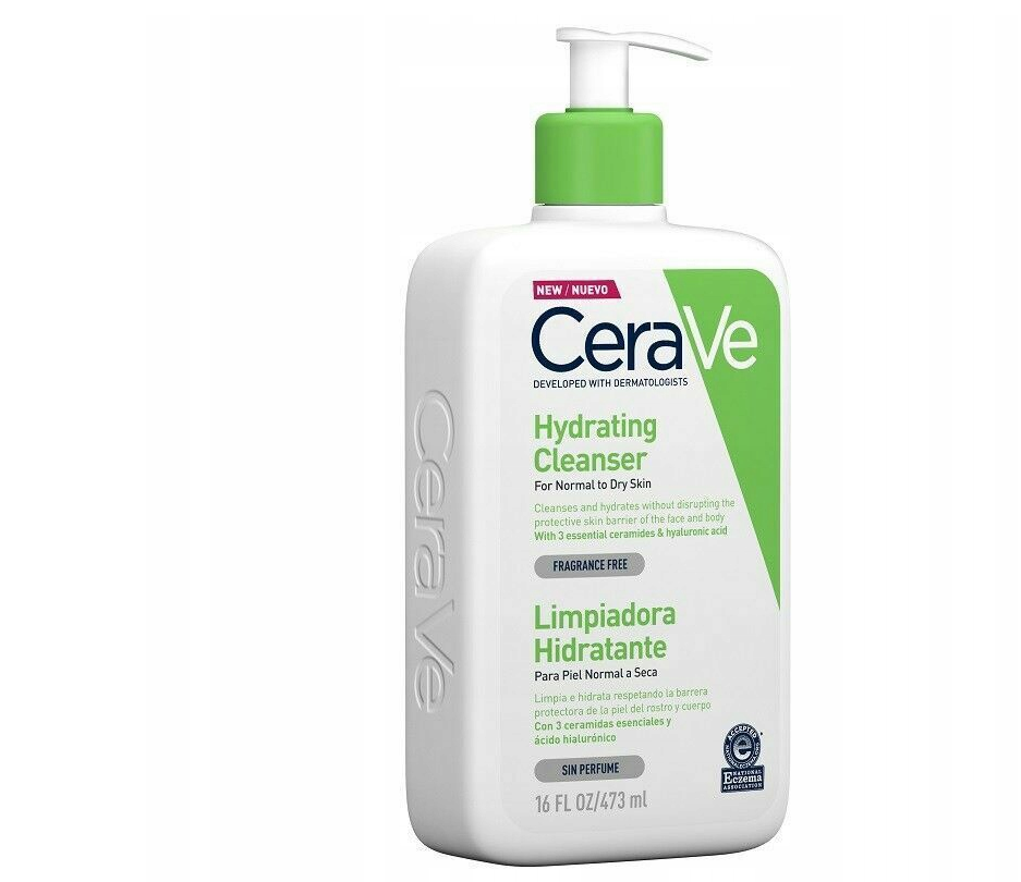 CeraVe Hydrating Cleansing Gel Refill 473ml for Normal to Dry Skin
