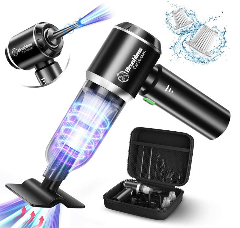 Aspiradora Portatil Para Carro Autos Pequeña Aspiradora de Mano Nuevo