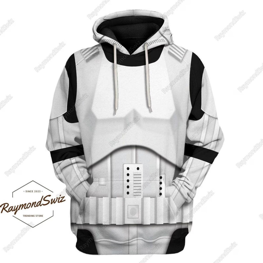 Stormtrooper Costume 3D HOODIE Mother Day Gift All Over Print Best Price Us Size-image