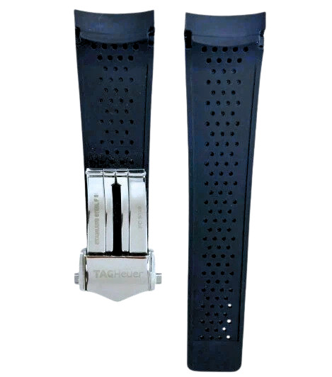 Tag Heuer Replacement Strap 22mm/24mm Rubber Strap Carty Rubber Strap