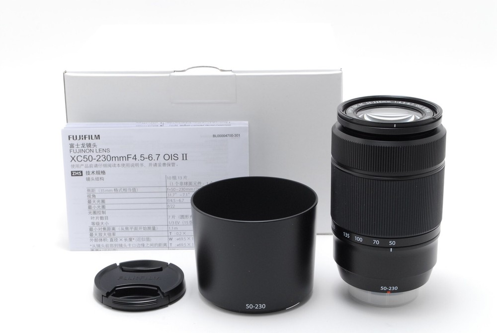 Fujifilm Fujinon XC 50-230mm F4.5-6.7 OIS II Lens Black Japan w/Box