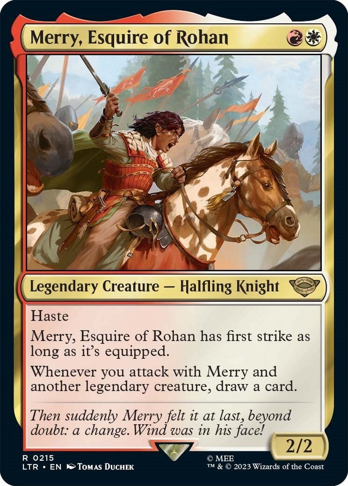Merry, Esquire of Rohan Universes Beyond: The Lord of the Rings: Tales of Middle-earth Foil