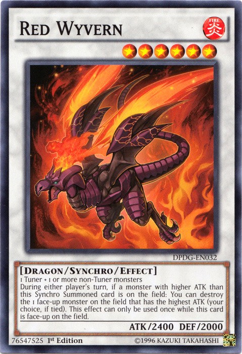 Red Wyvern DPDG-EN032 Common 1st Edition Near Mint English Yugioh Card