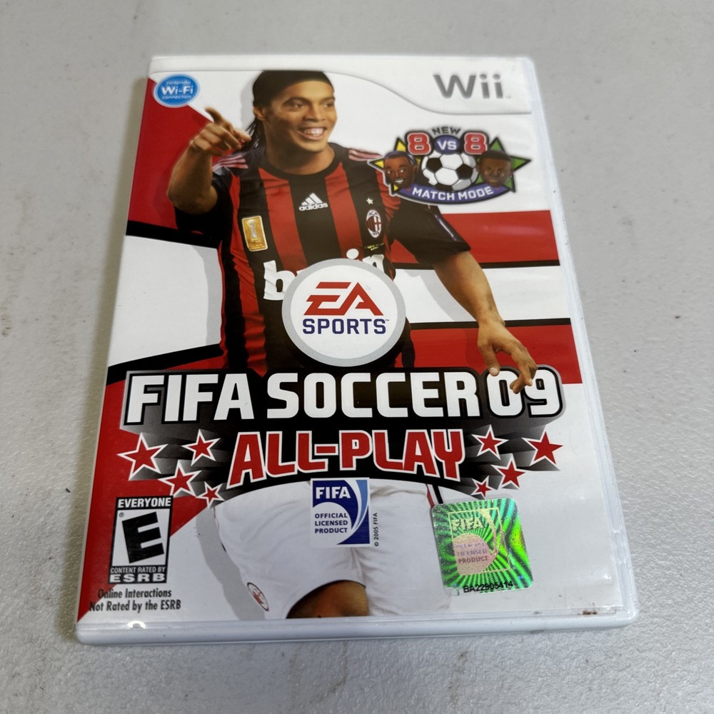 FIFA Soccer 09 All-Play (Nintendo Wii, 2008)