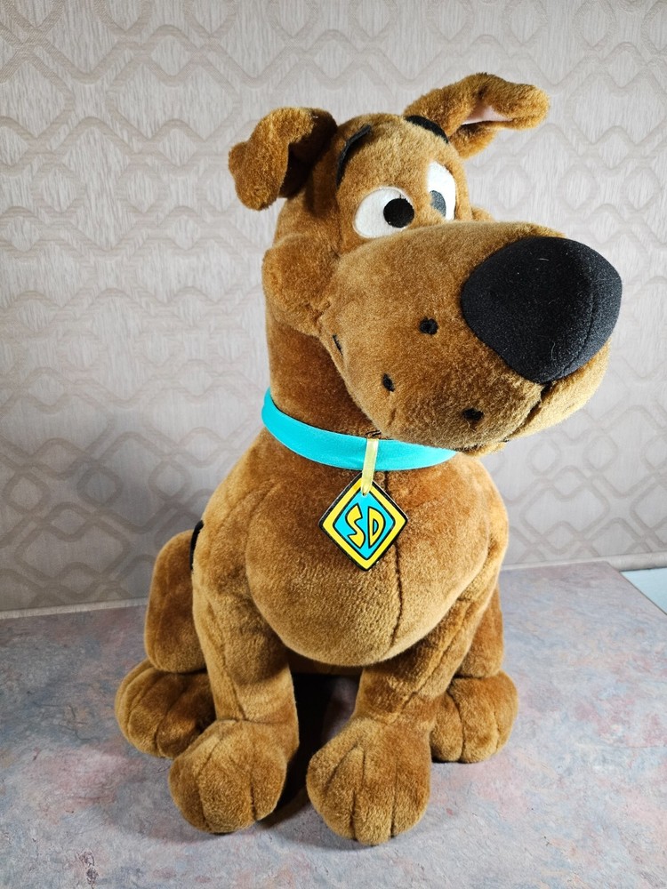 Vintage Scooby Doo Jumbo Plush Stuffed Dog Large 22 Inch Cartoon Network