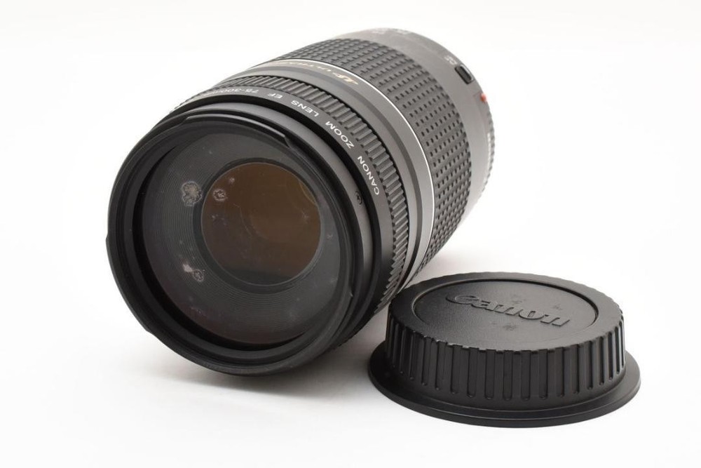 Canon EF 75-300mm F4-5.6 III USM Telephoto Zoom Lens in Excellent Used Condition