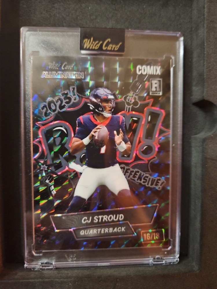 Cj Stroud 16/18 #ACBRY-CS2 2023 Wild card Alumination Comix