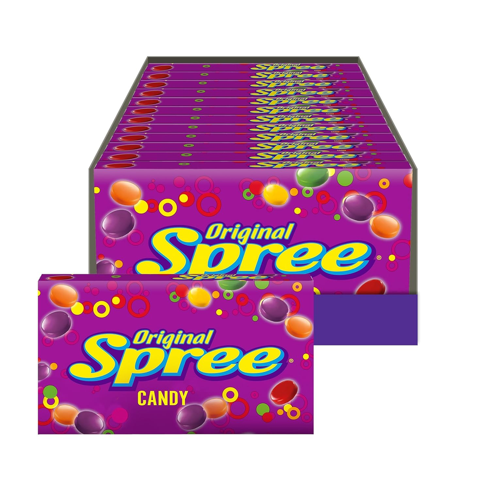 Spree Original Theater Box Candy 5oz Pack of 12