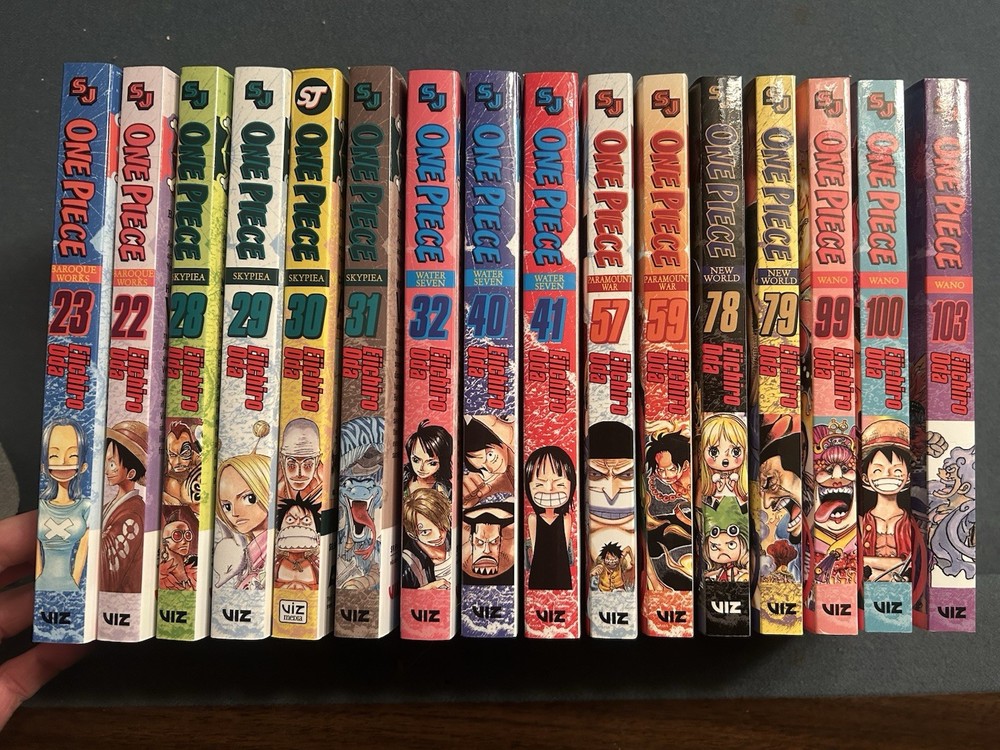 HUGE One Piece Manga Haul! 16 Volumes!! Includes 2 EXCLUSIVE WSJ Issues!!