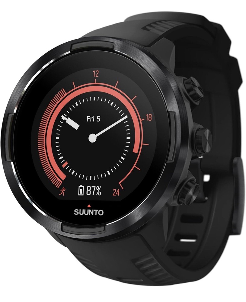 SUUNTO 9 G1 BARO BLACK 50mm Trail Running Smart Watch GPS Mountaineering