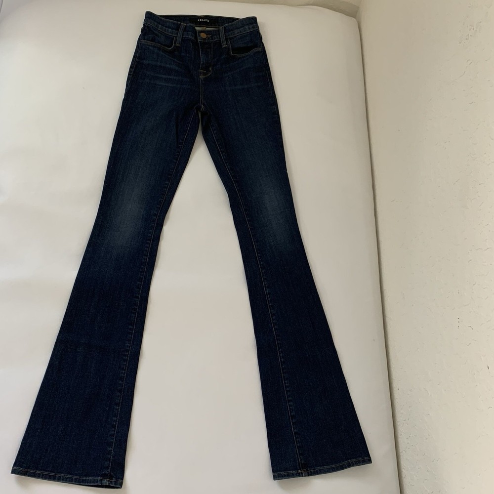 J Brand Jeans Remy Women 24 Storm Dark Wash Indigo Blue Bootcut Normcore Luxury