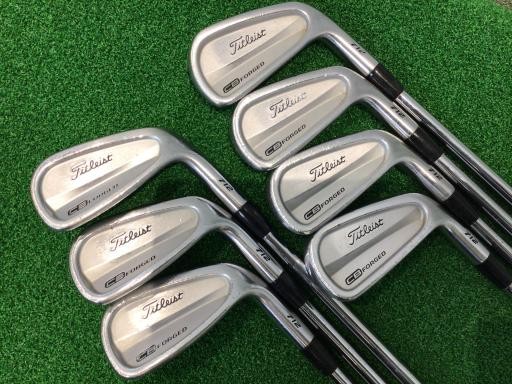 Titleist CB 712 Iron Set 4-9 PW DG S200 Flex S RH Used 7pc