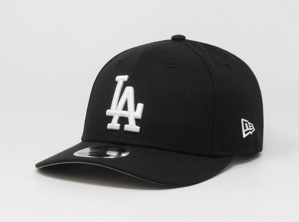 New Era 9Forty Men Women Cap MLB Los Angeles Dodgers M-Crown Black Snapback Hat