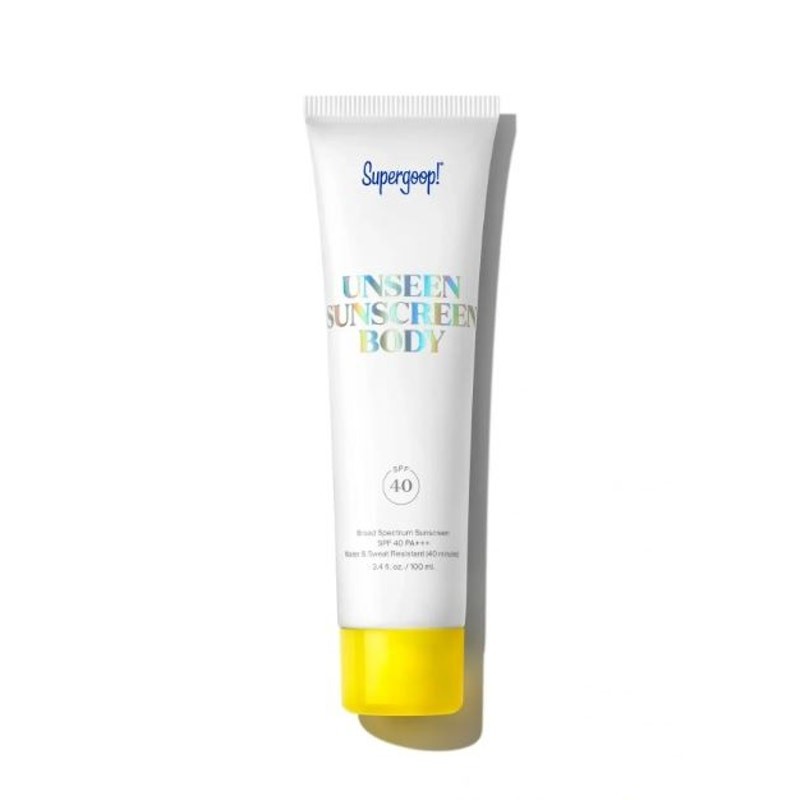 Supergoop Unseen Sunscreen SPF 40 Body 3.4 oz Waterproof Sweat-Resistant