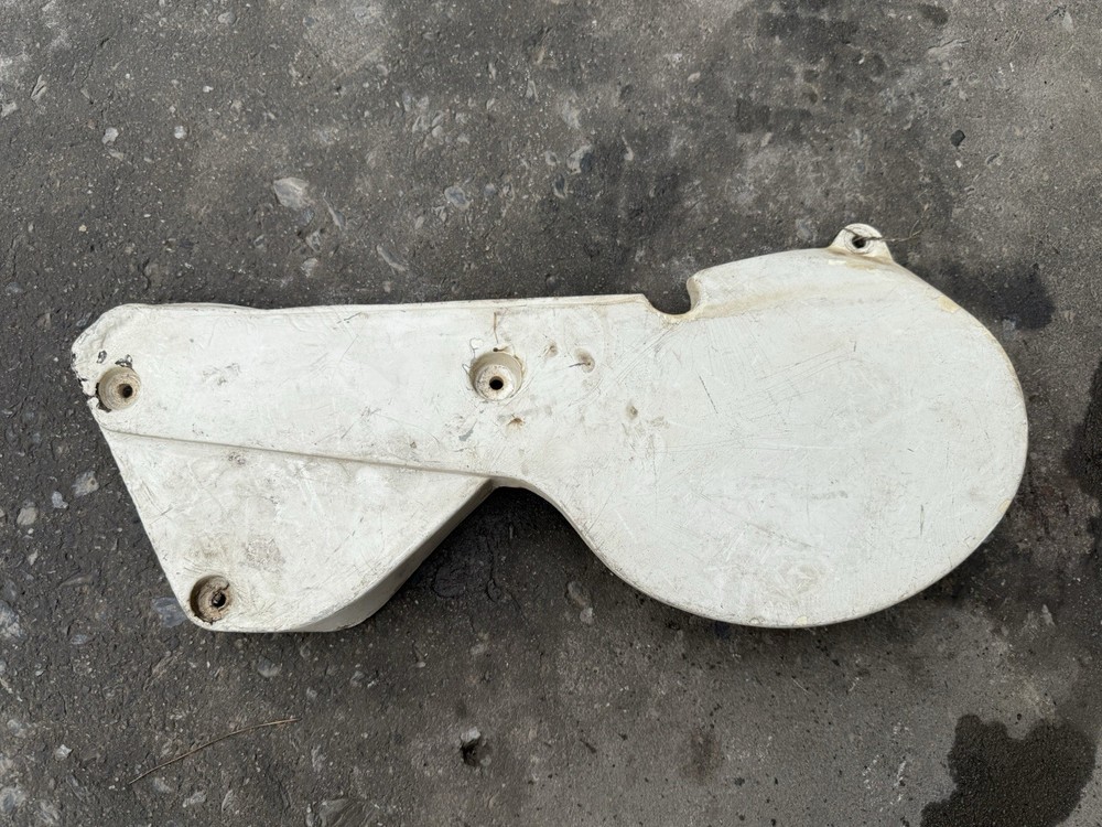 Yamaha YZ80 YZ 80 G Side Cover Plastic Trim by Maier Plastics 1980 OEM Replacement