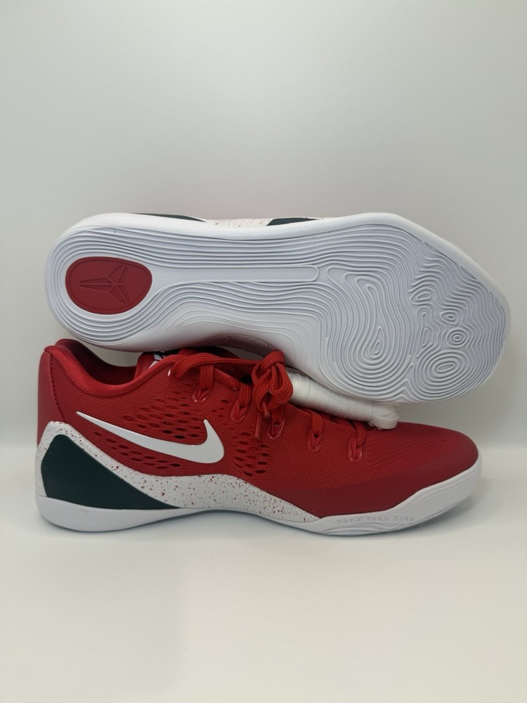 Men's Size 10 Nike Kobe 9 Elite Low EM Protro University Red IH1401 600 New