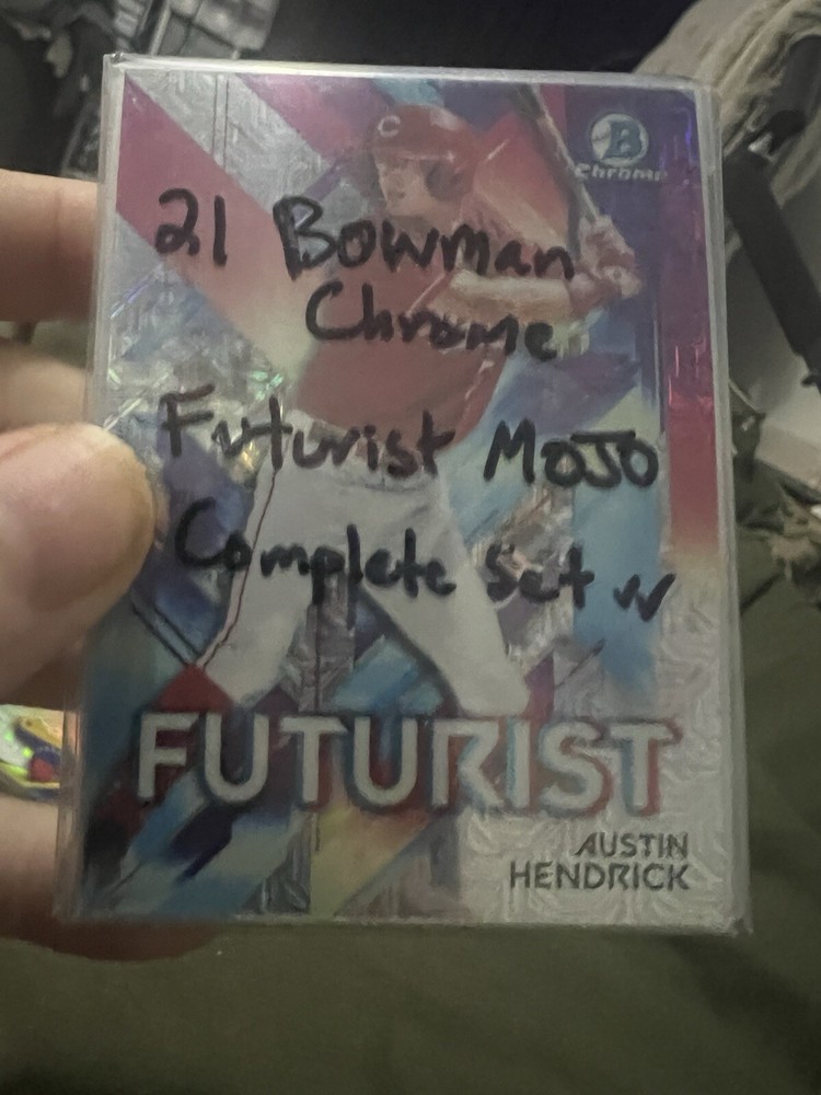 2021 Bowman Chrome⚡️FUTURIST MOJO⚡️COMPLETE SET 1-20⚡️reg set is only 15⚡️L@@K!