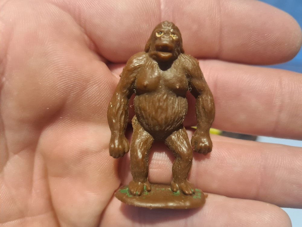 Vintage 1970s Bigfoot Monster Plastic Figure