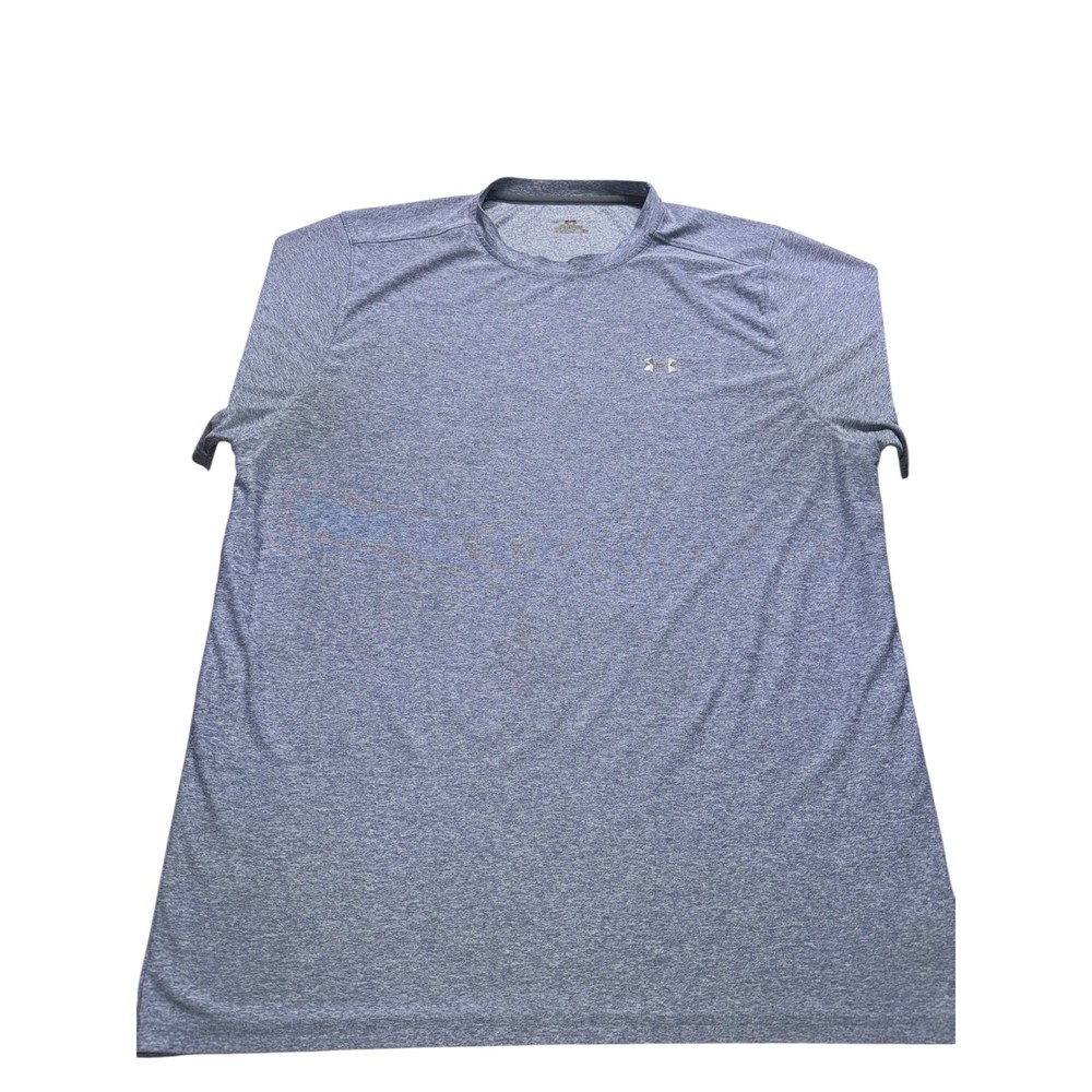 Under Armour Men's Tech 20 Heathered Gray Short Sleeve T Shirt Size L