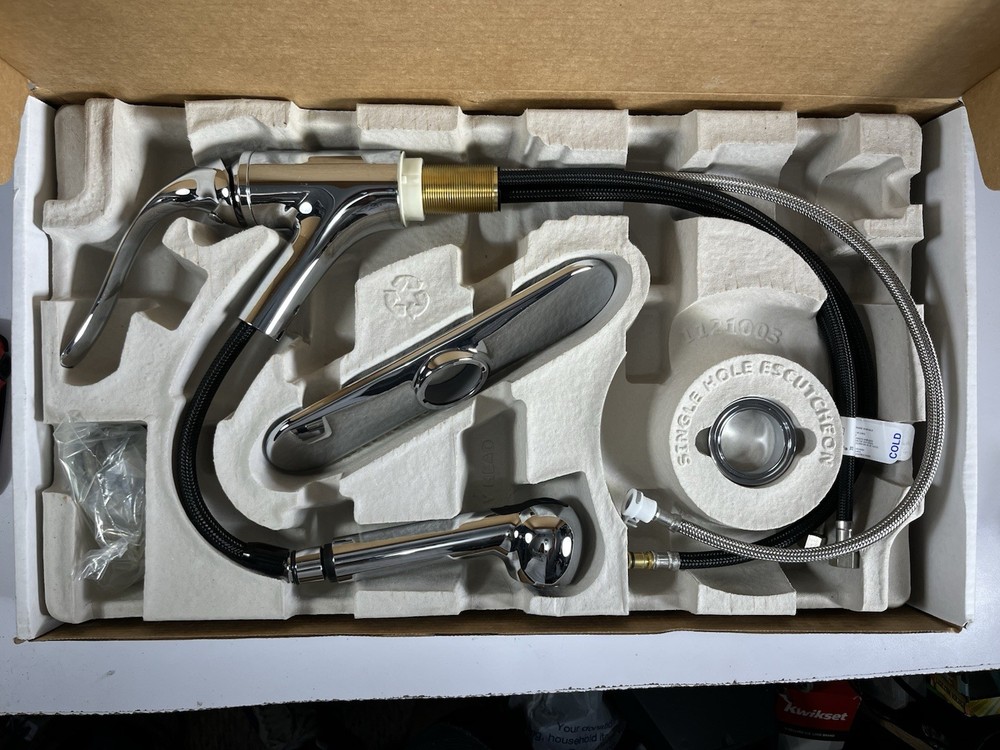 Kohler Coralais 15160-CP Pull-Down Kitchen Faucet in Polished Chrome