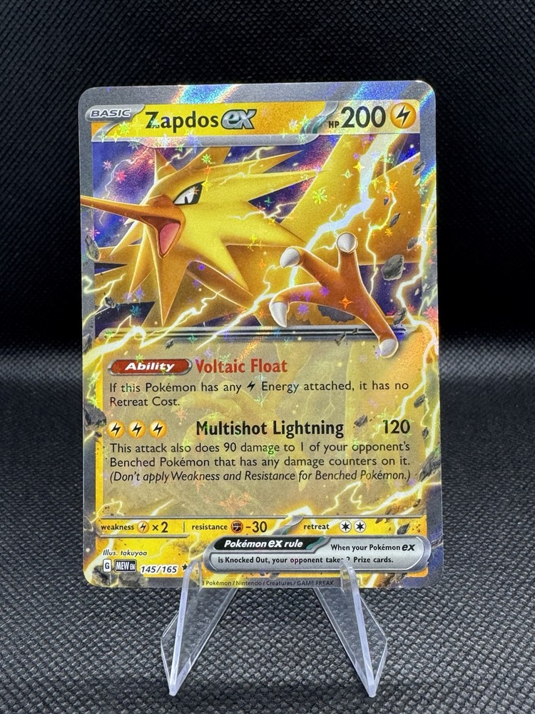 Zapdos ex - 145/165 - SV: Scarlet & Violet 151 (MEW) - NM