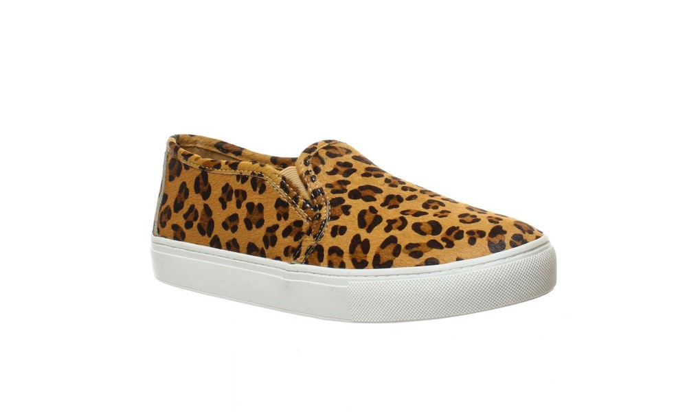 MIA Womens Yulia Leopard Print Casual Flats Size 7 (1485889)