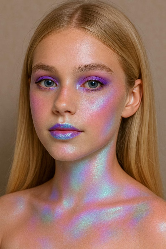 KISMET MAGIC GLITTER - The Makeup That Makes You Look Enchanted rainbow