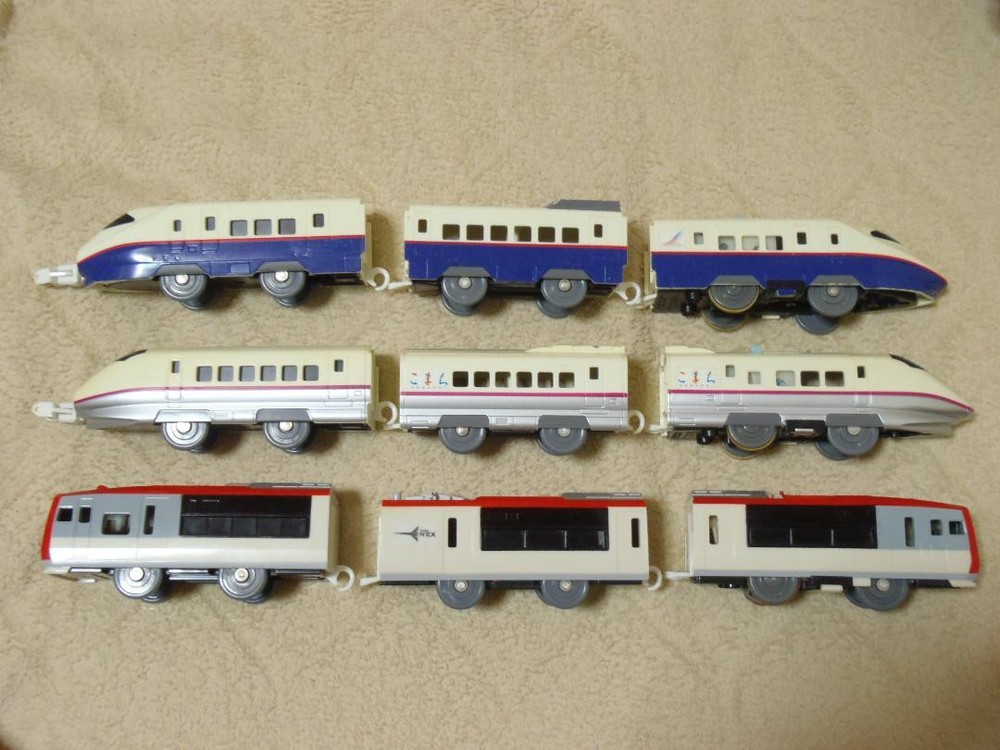 Connected Tohoku Shinkansen, Narita Set, Working Plarail, Vehicle Set