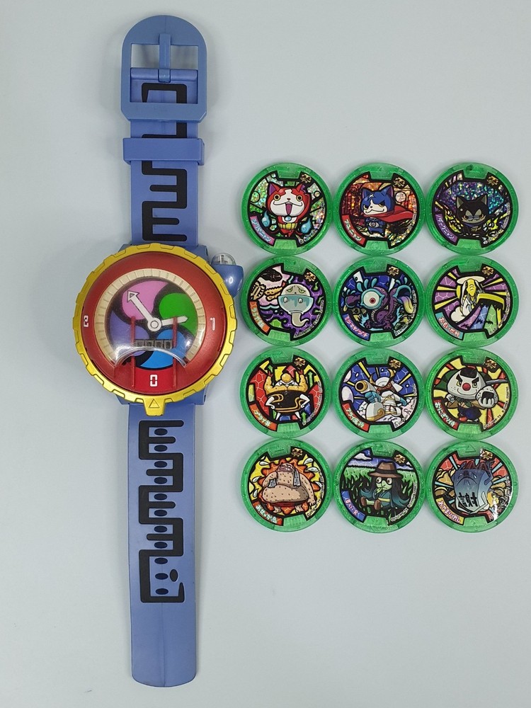 YoKai Watch Model Zero + 12 YoKai Watch Medals BANDAI Japan (YKZ27)