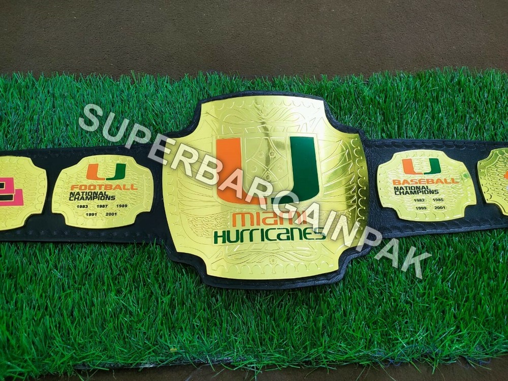 Miami Hurricanes Championship Belt
