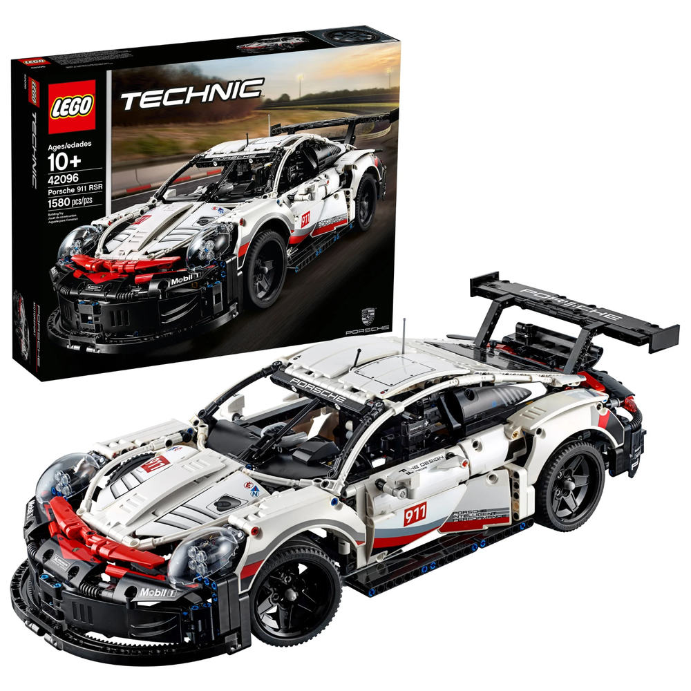 LEGO Technic Porsche 911 RSR 42096 Complete Set (read desc.)