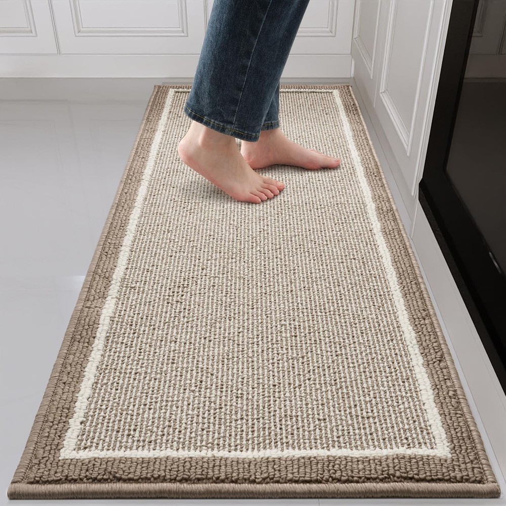 Non-Slip Washable Kitchen Runner Rug Absorbent Dirt Resistant Long Mat