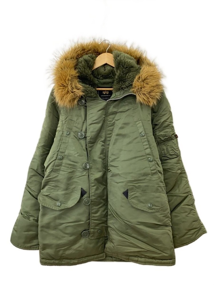 Alpha Industries Flight Jacket/S/Nylon/Khk/20024-21 3389