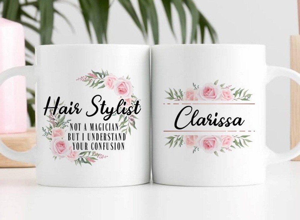 Hair Stylist Mug Personalized Hair Stylist Coffee Cup Hair Stylist Gift Hair