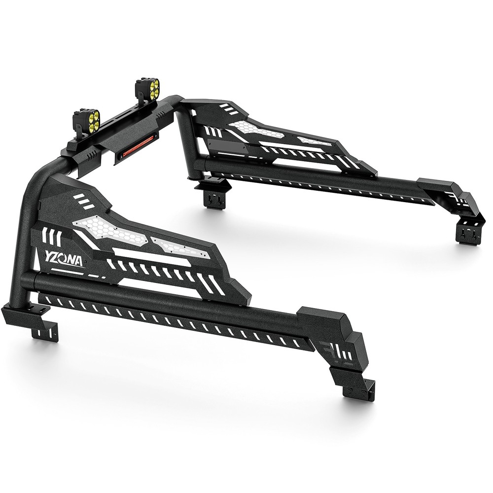 56''-64'' Adjustable Truck Bed Sport Roll Bar For Tundra/Tacoma/Canyon/JT/F-150